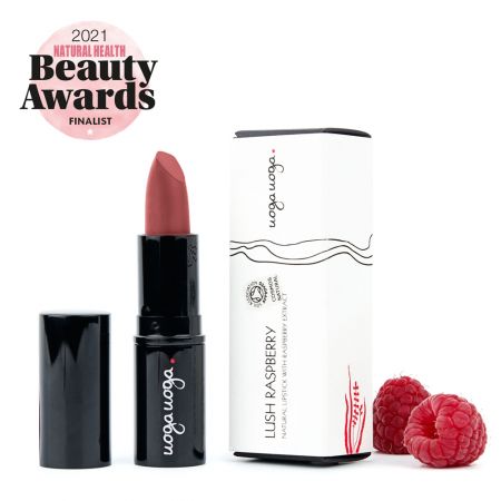 Lush Raspberry | Lips | Natural cosmetics | Uoga Uoga