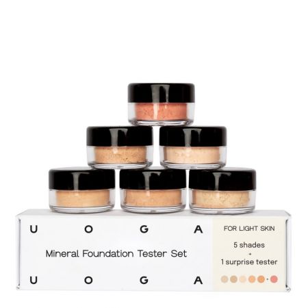 Foundation tester set | Gift sets | Natural cosmetics | Uoga Uoga
