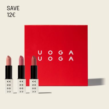 Lipsticks TRIO + Box | Gift sets | Natural cosmetics | Uoga Uoga