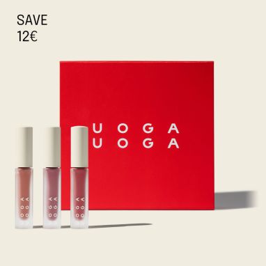 Lip Gloss TRIO + box | Gift sets | Natural cosmetics | Uoga Uoga