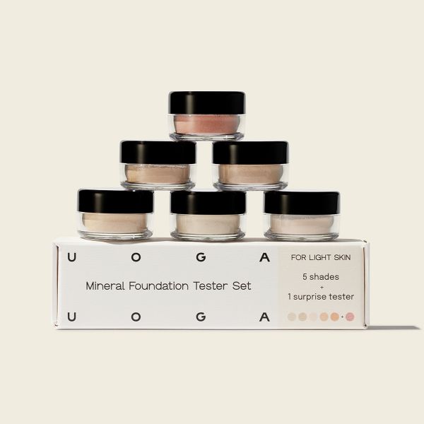 Foundation Testers | Foundation powders | Natural cosmetics | Uoga Uoga