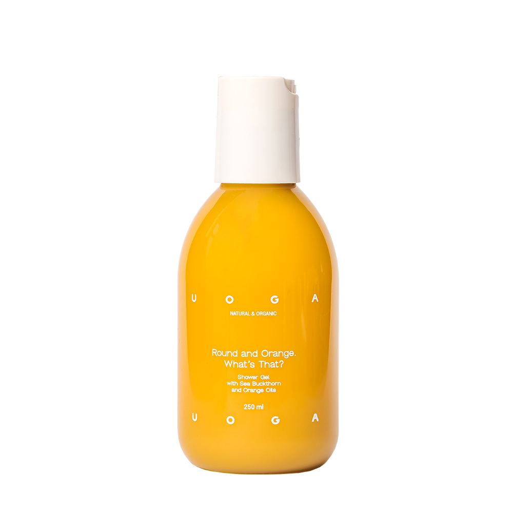 Round and orange. What's that? | Shower gels | Natural cosmetics | Uoga Uoga
